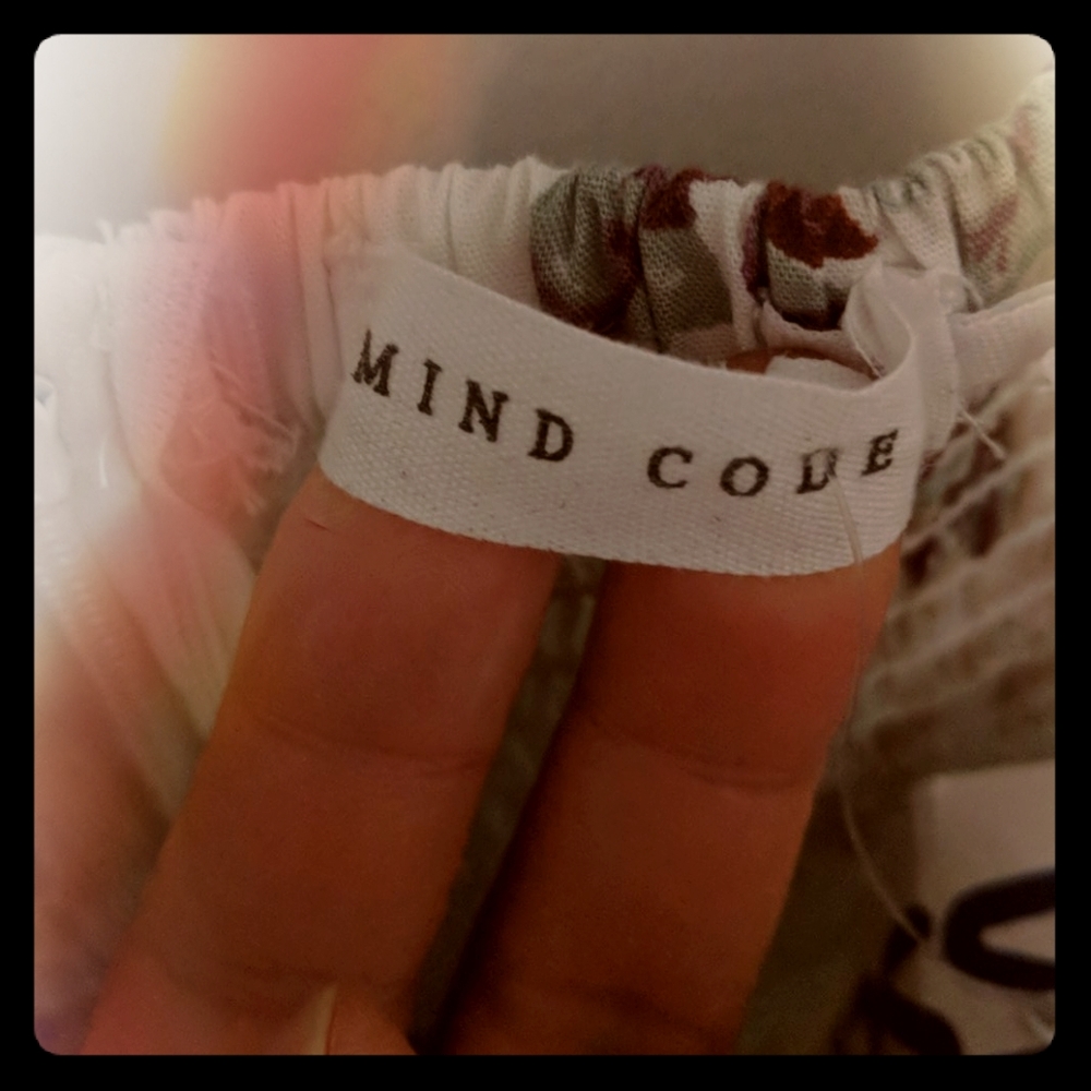 Flora strapless dress M